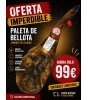 Paleta de bellota ibérica 50% raza ibérica ¨JAMONREY¨ -Envíos Gratis 24 horas- (Elija su peso ideal)